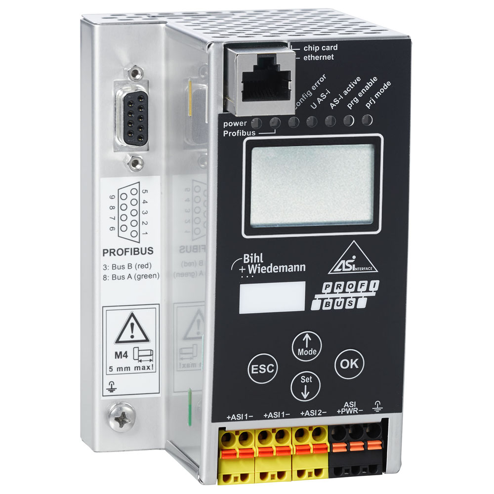ASi-3 Gateway (PROFIBUS · POWERLINK · Logix)