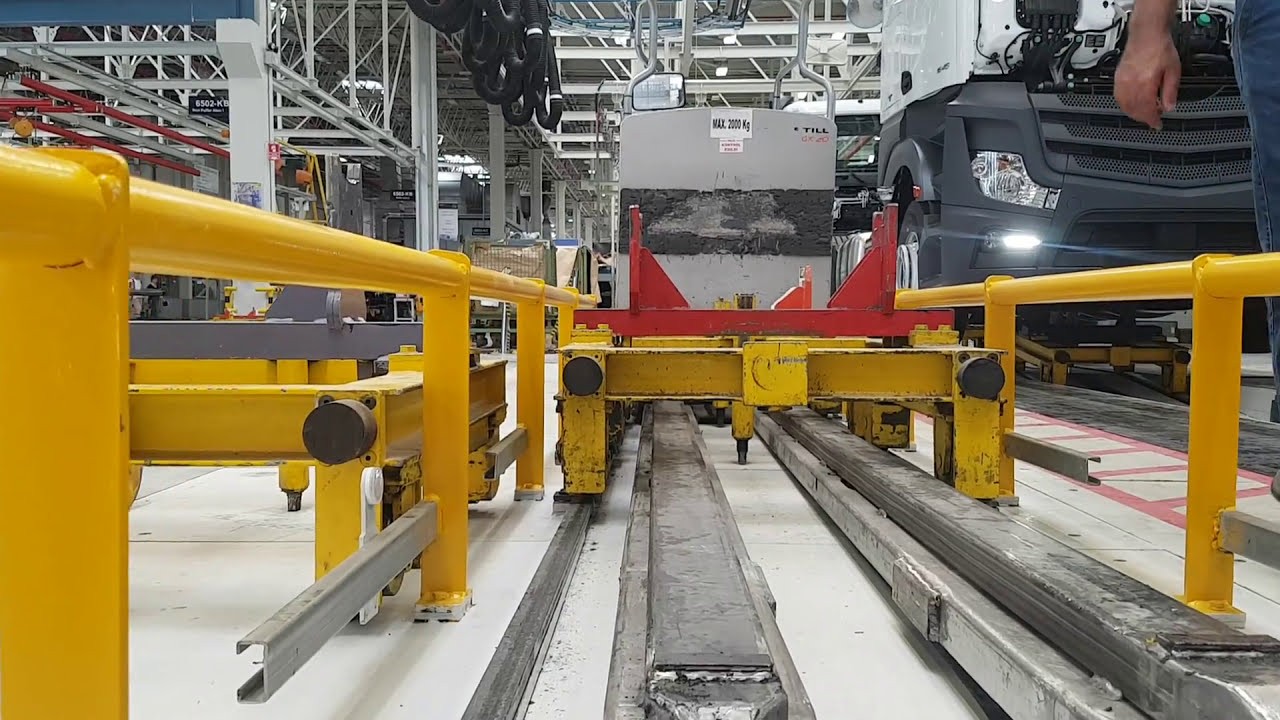 Mercedes-Benz Türk Aksaray dolly transfer otomasyonu